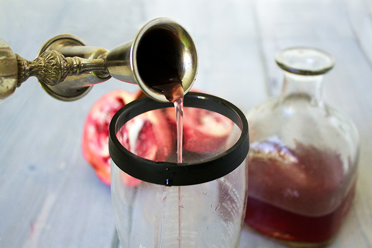 Pomegranate Grenadine Simple Syrup ⋆