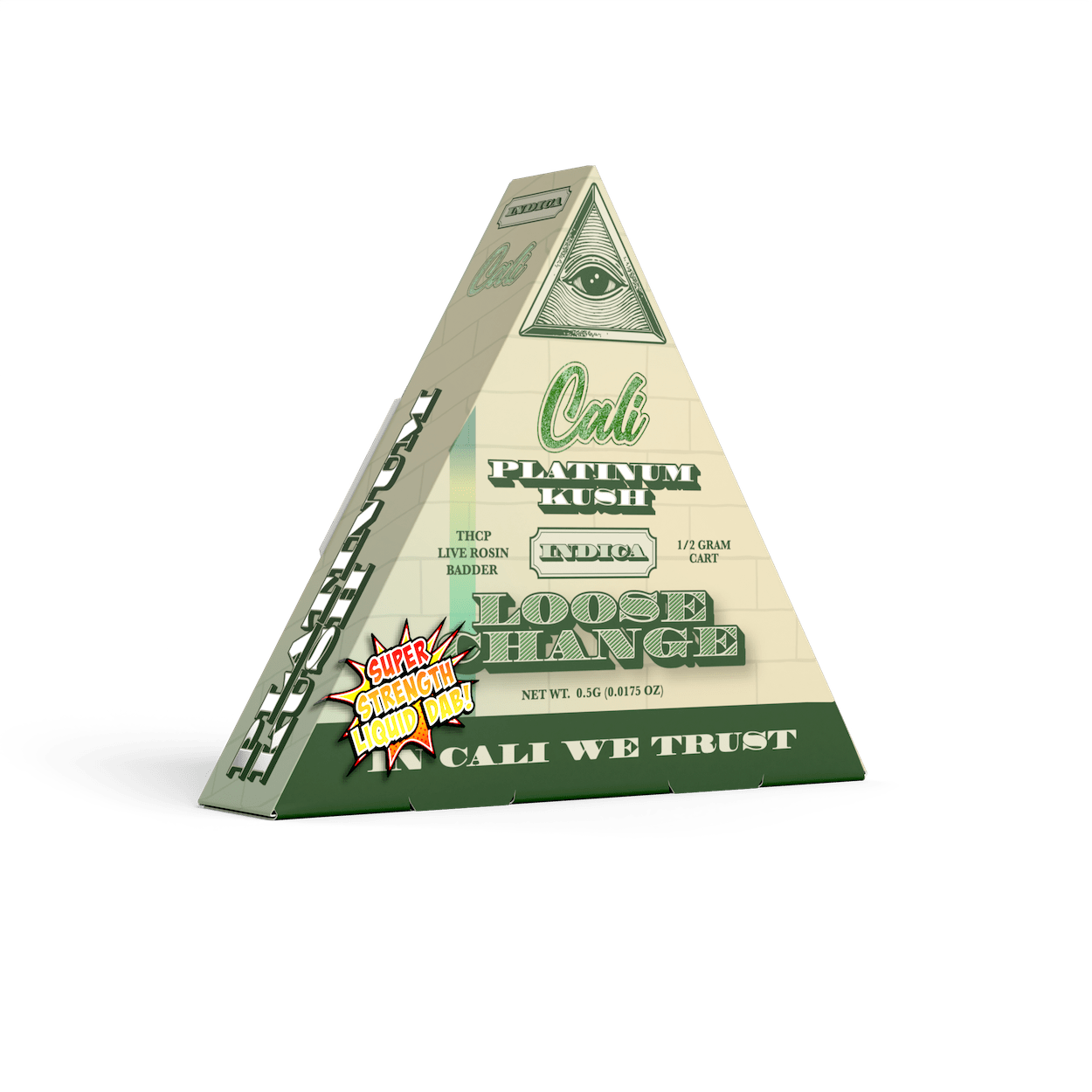 Platinum Kush .5 Gram Cartridges (Indica) Cali Extrax