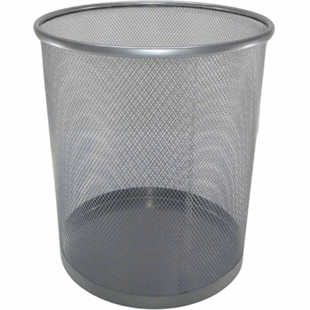 Order Now Office Dustbin With Black Metal Mesh 9 L 70754