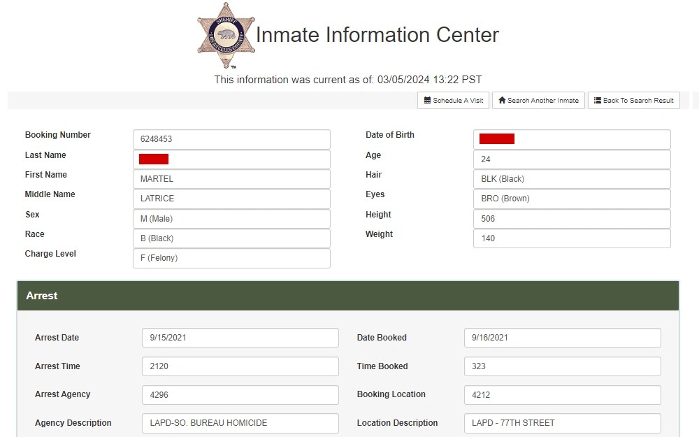Conduct a Free California Inmate Search (Offender Lookup)