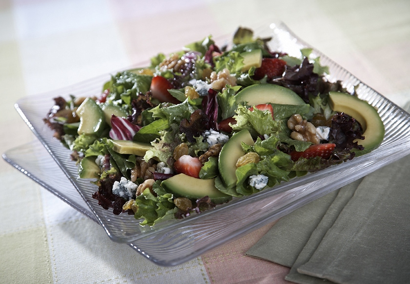 Berry Walnut and Avocado Spring Salad California Avocados