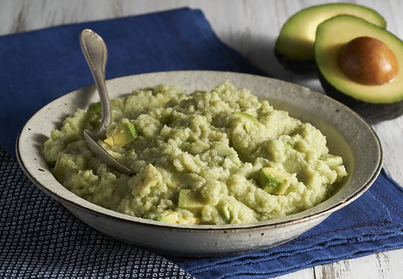 Cauliflower Avocado Mash California Avocados