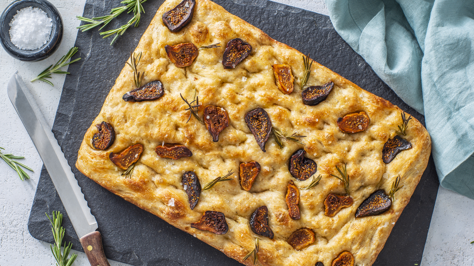 California Fig and Rosemary Focaccia California Figs California Figs
