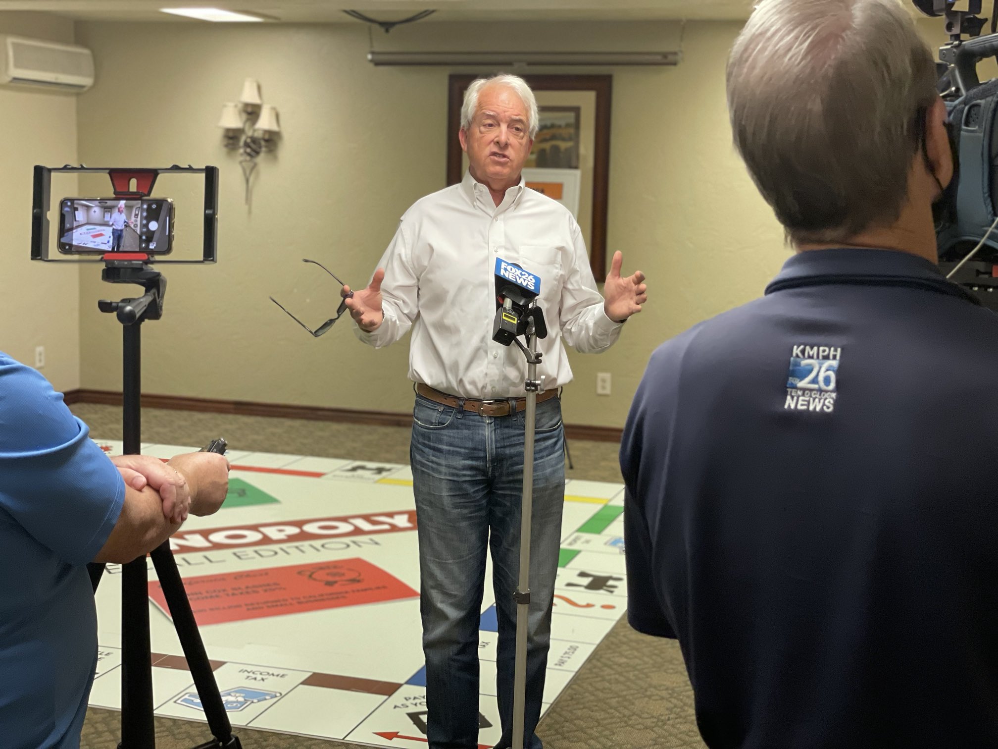 Recall Candidate John Cox Served Court Subpoena While On Stage At