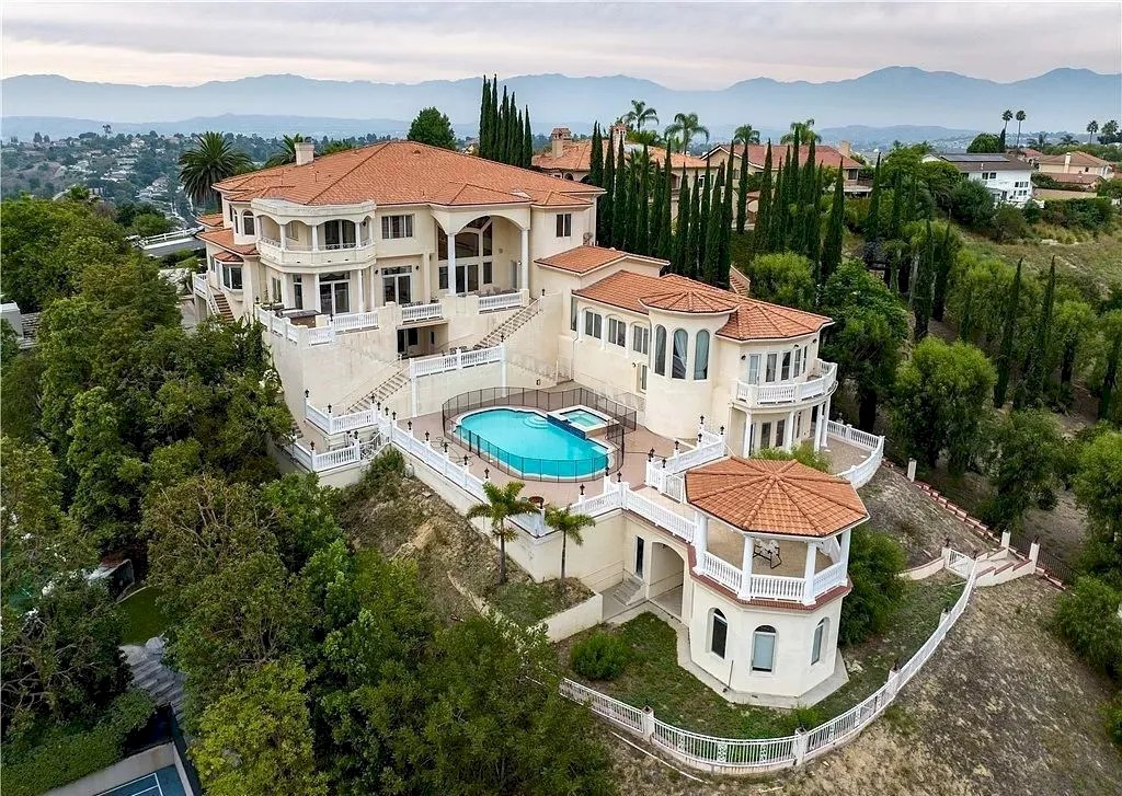 Exquisite Diamond Bar Home with Custom Features and ResortStyle