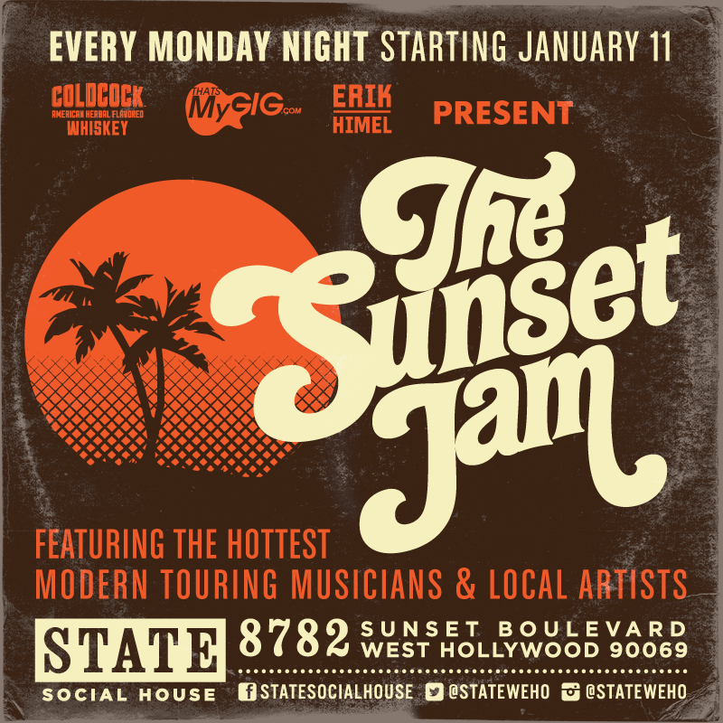 The Sunset Jam To Debut on January 11. 2016 « CALIFORNIA ROCK NEWS