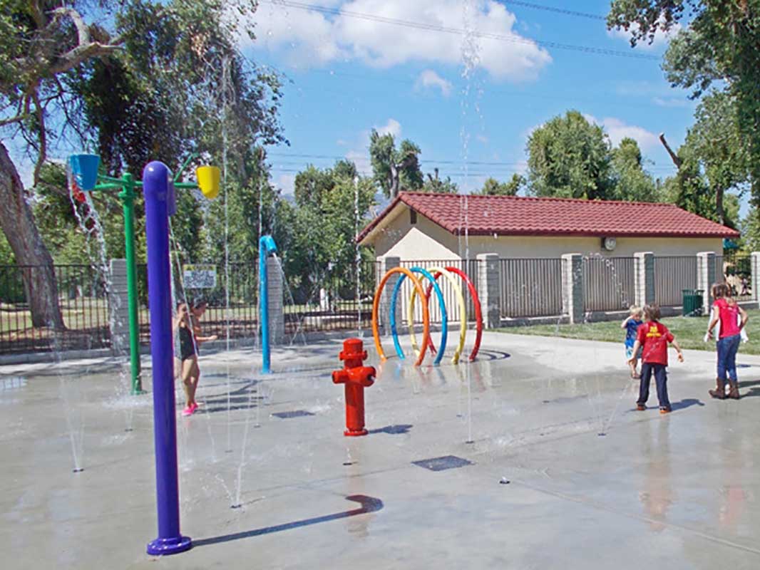 Soledad Canyon RV Park Splash Pad a California Waters project