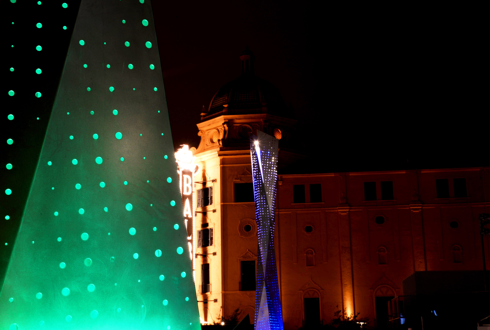 Horton Plaza Luminaries California Sheet Metal