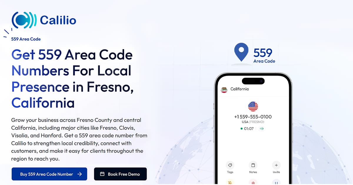 559 Area Code Get Fresno, California Phone Numbers