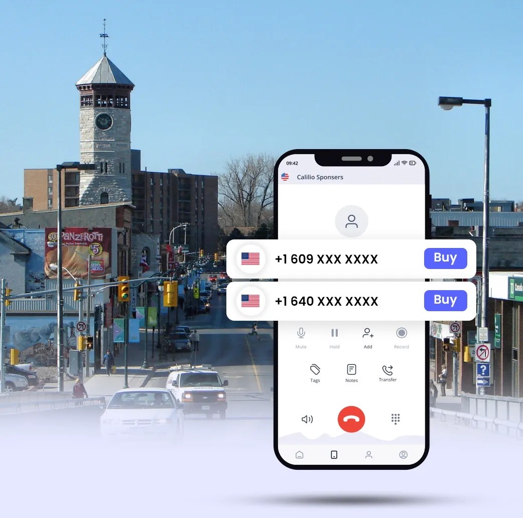 Get New Jersey Phone Numbers Local NJ Area Codes Calilio