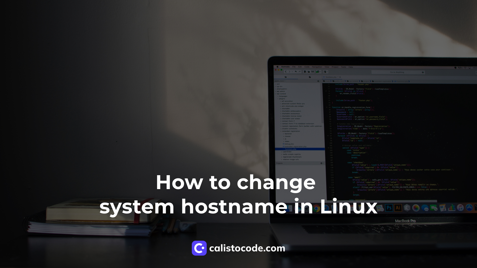 How to change system hostname in Linux Calisto Code