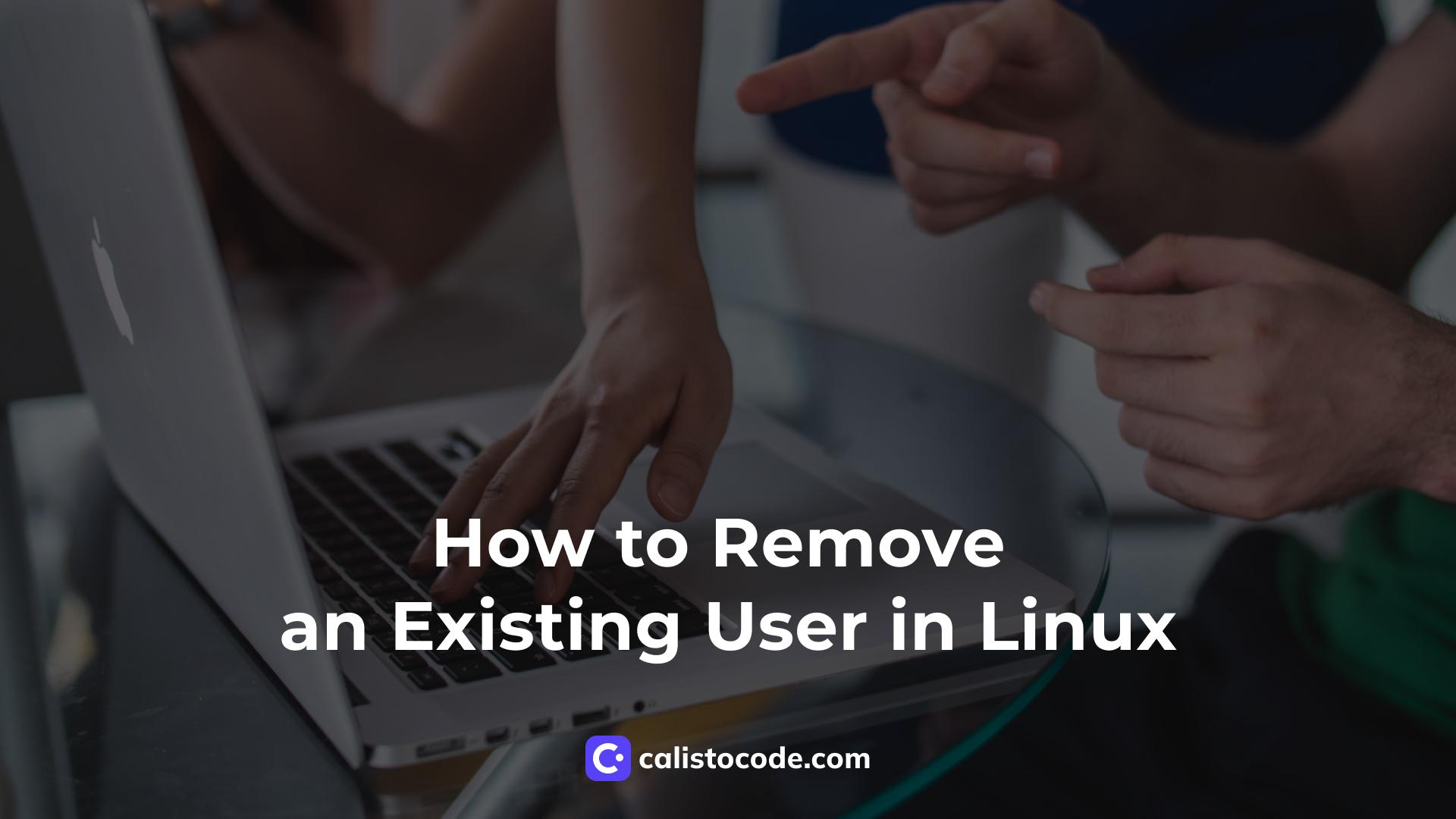 How to Remove an Existing User in Linux Calisto Code