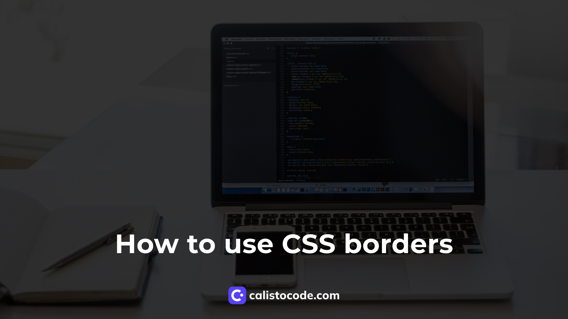 How to use CSS borders Calisto Code