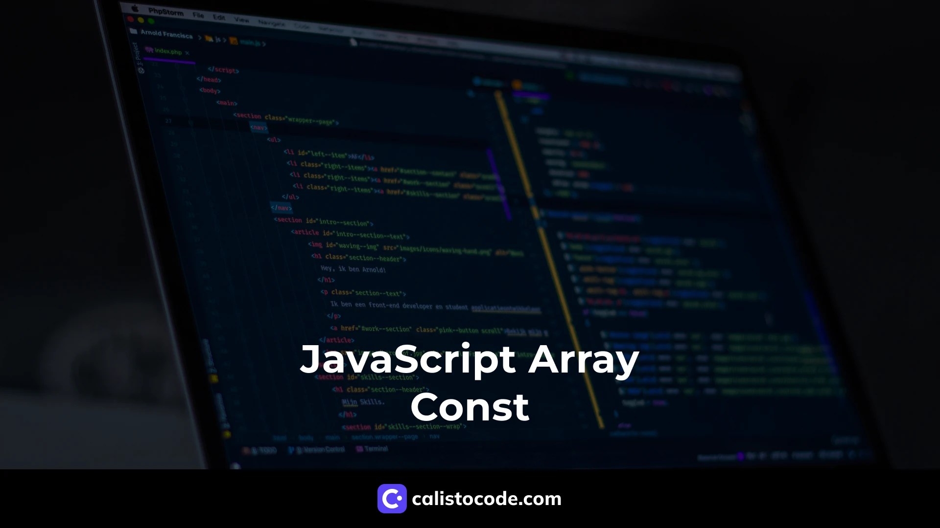 Understanding JavaScript Array Const Calisto Code