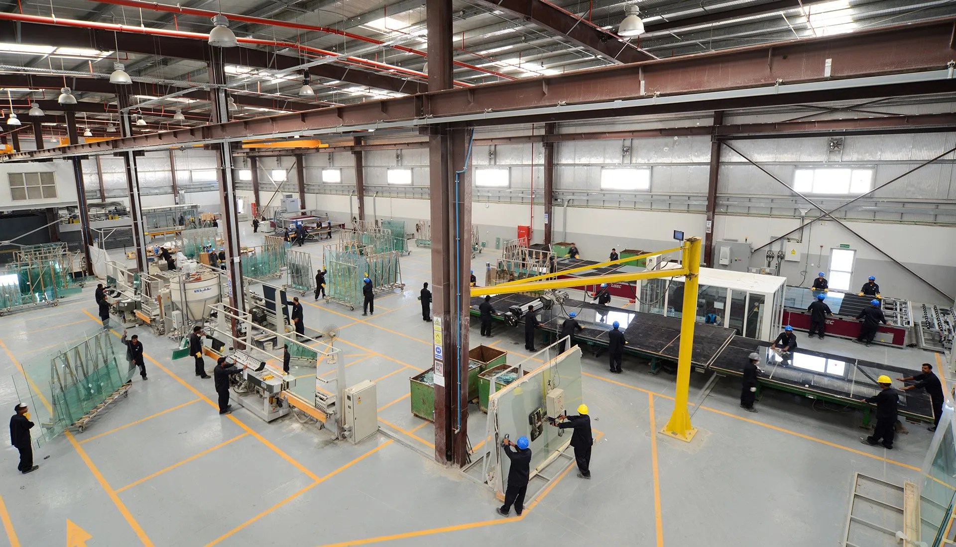 Largest Glass Factory in Qatar Kera Glass Tempering Plant