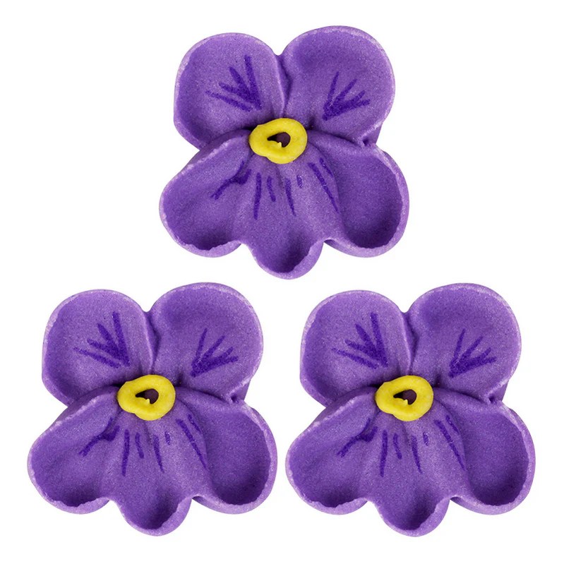 Flower Royal Icing Decorations —
