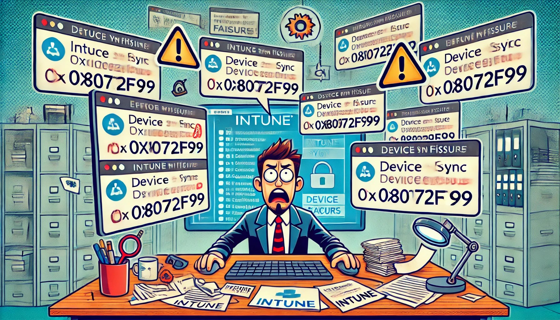 Intune Sync Error 0x80072f99 Private Key Missing