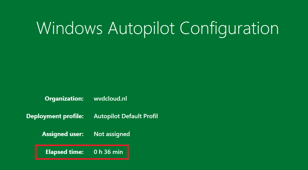 Autopilot Hangs Stuck on Identifying Apps ESP