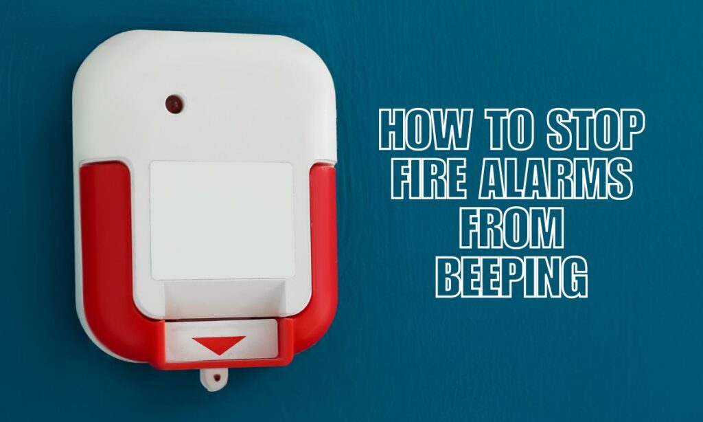 How to Stop a Smoke Alarm From Beeping or Chirping