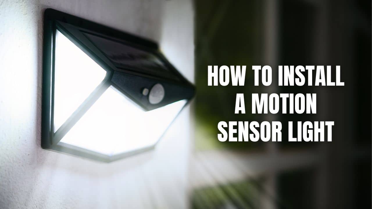 How To Install A Motion Sensor Light Callaway Security