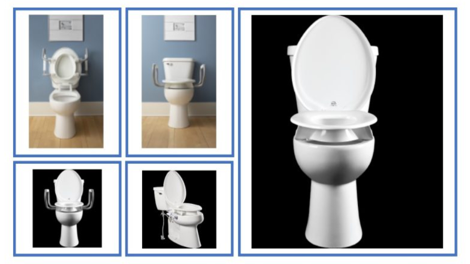 Toilet Seat Riser for Handicapped, LA Call Before You Fall