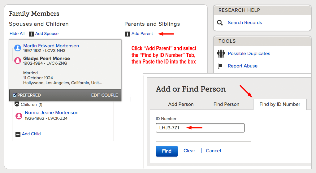 LDS Genealogist Teaches How To Attach Vital and Census Records at