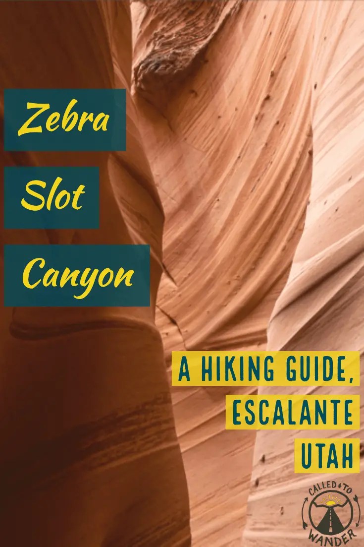 A Guide to Exploring Zebra Slot Canyon in Escalante, Utah