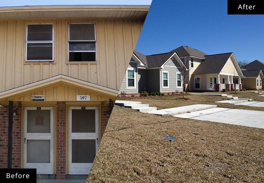 Rufus Mayfield Homes, Lake Charles, Louisiana HSA Housing Solutions