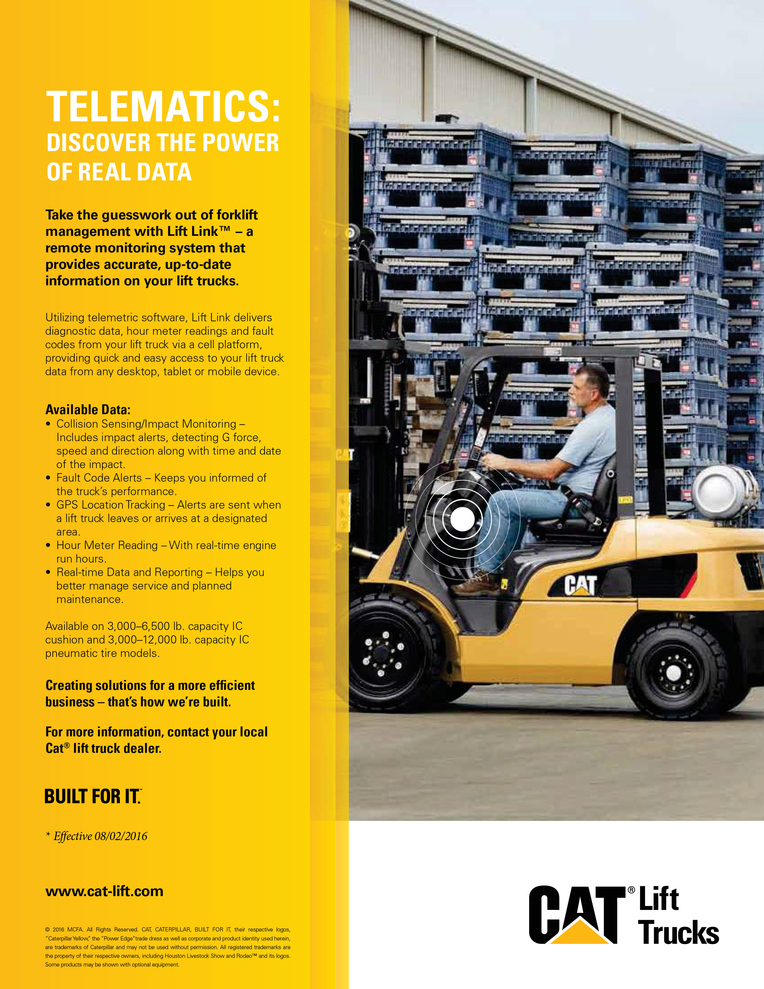 Promotions Calumet Lift Truck Service Forklift rental fork lift
