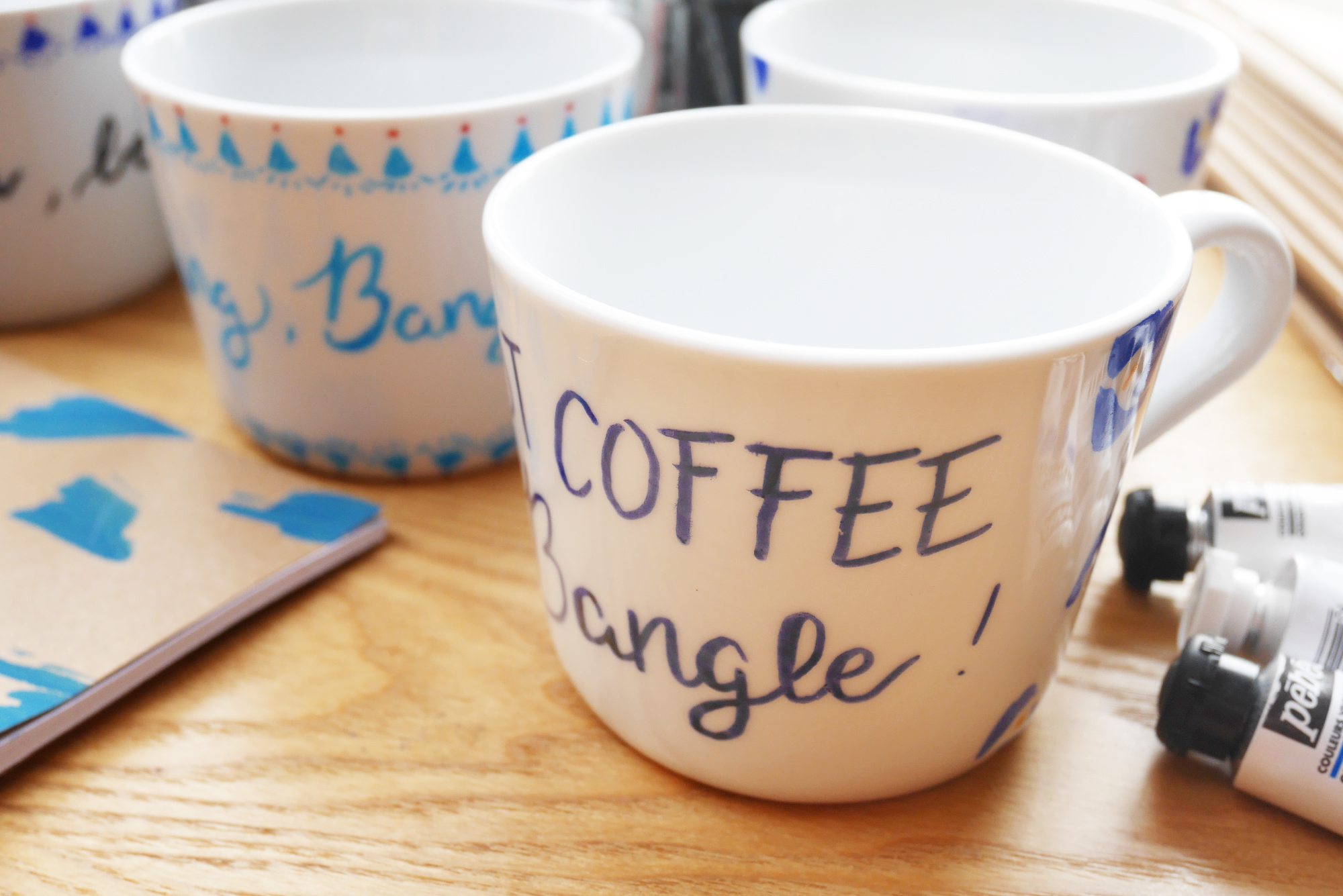 Personnalisation et mugs Bangle up Calligraphique Le Studio