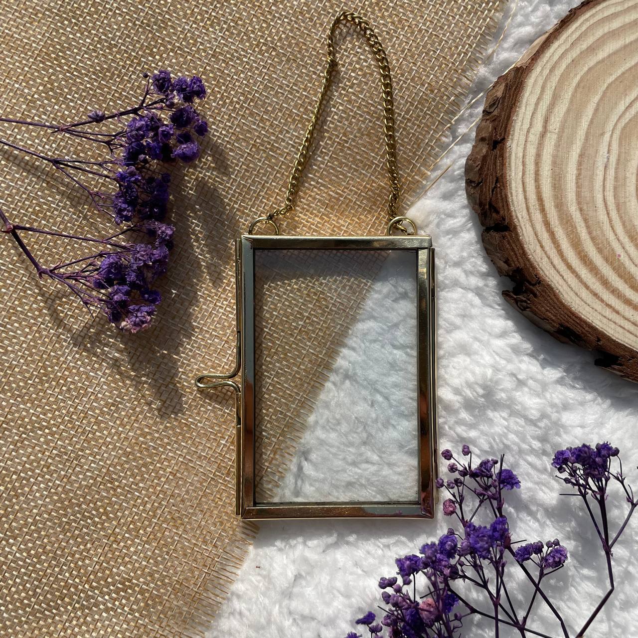 Vintage Glass Frame (3″x 2″) Calligraphy Stylez