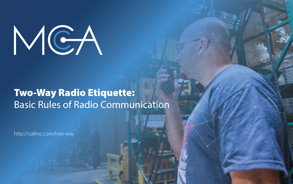TwoWay Radio Etiquette