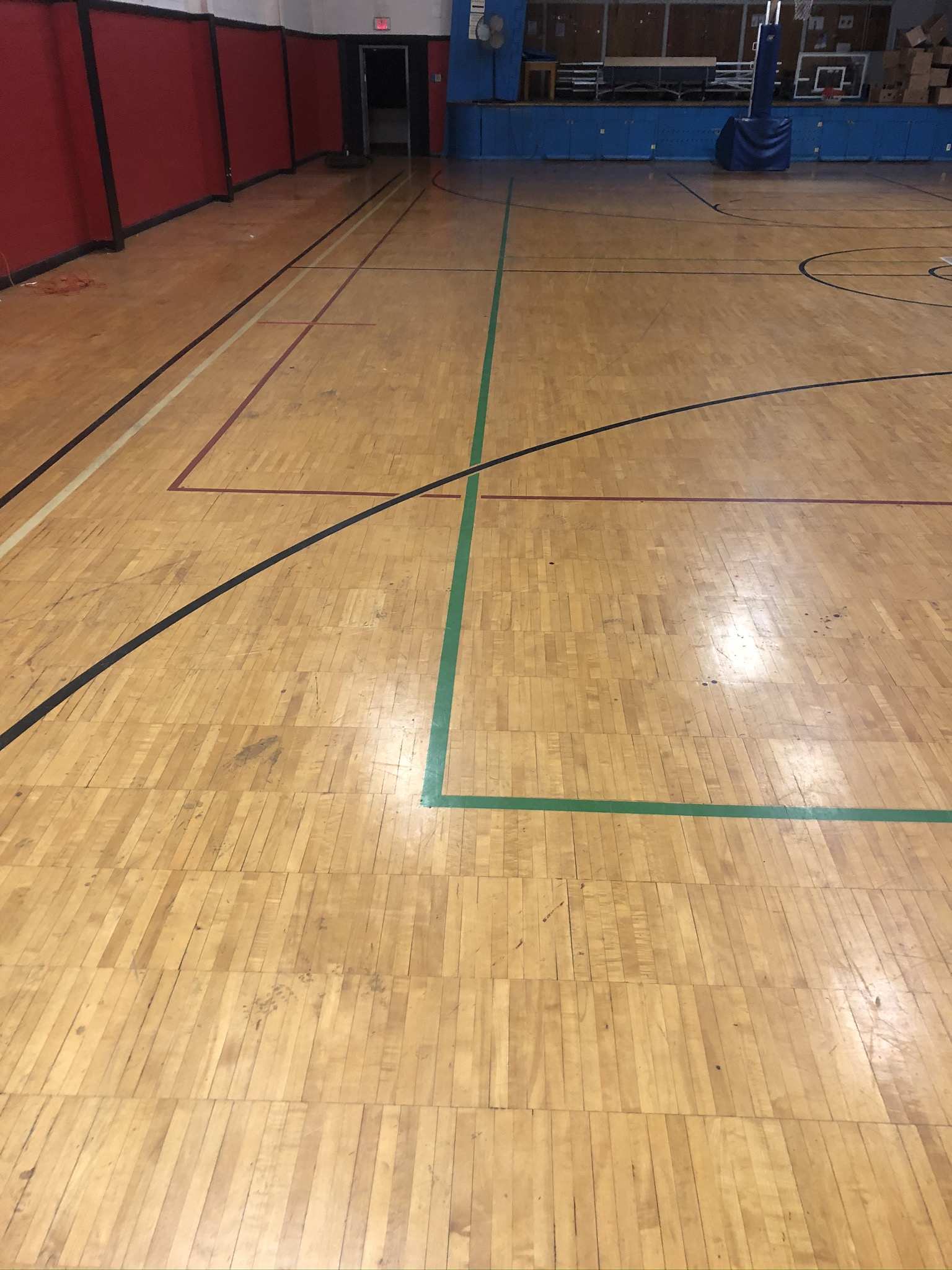 Maple Gym Floor July 2020 Mr. Sandman Wood Floor