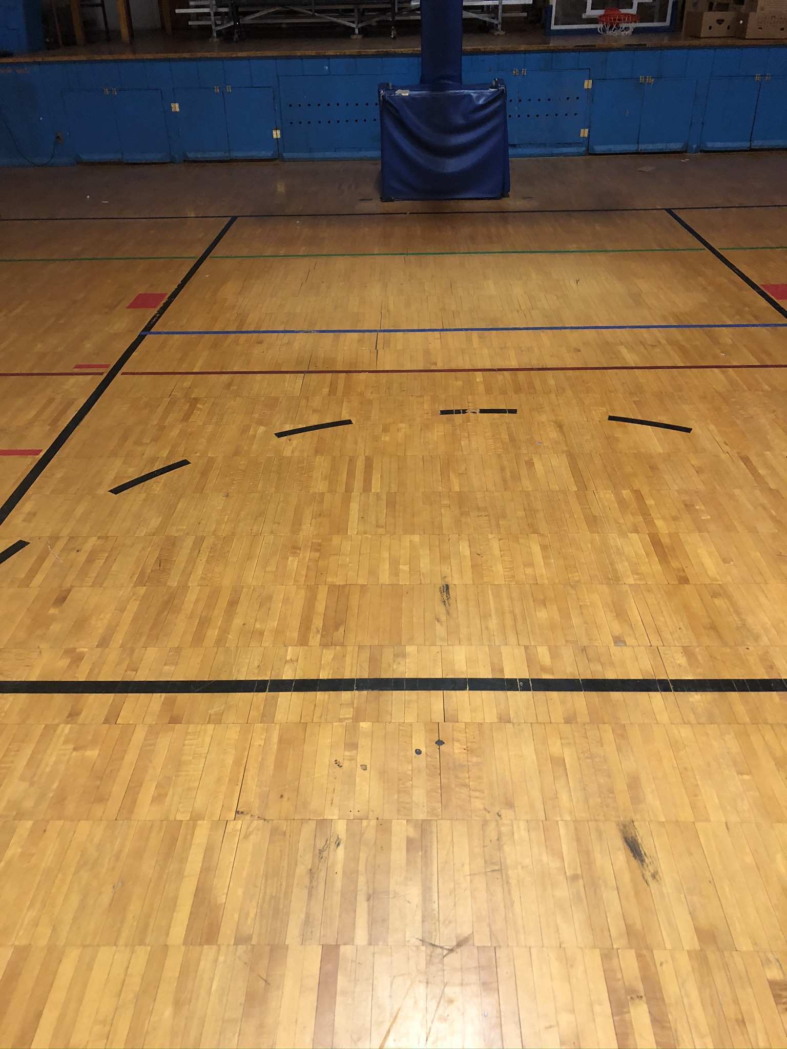 Maple Gym Floor July 2020 Mr. Sandman Wood Floor refinishing, repair
