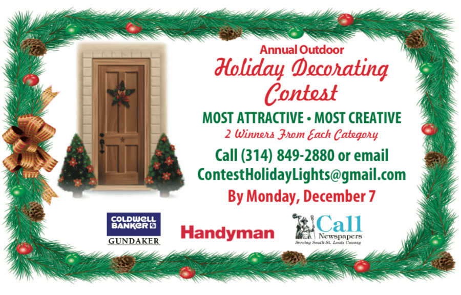 Show off your lights! Enter the annual Outdoor Holiday Decorating