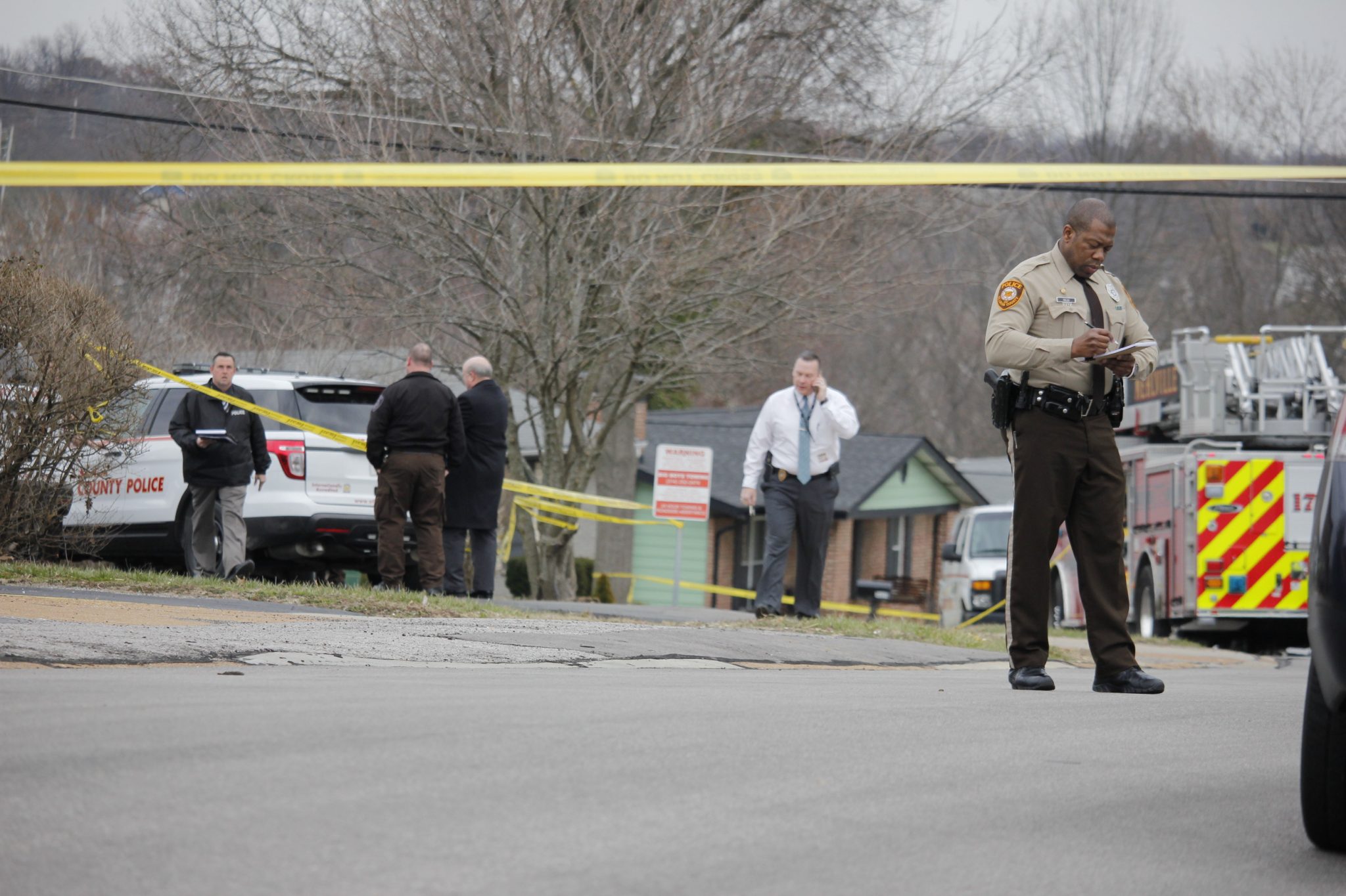 UPDATED Suspect in hospital after officerinvolved shooting in