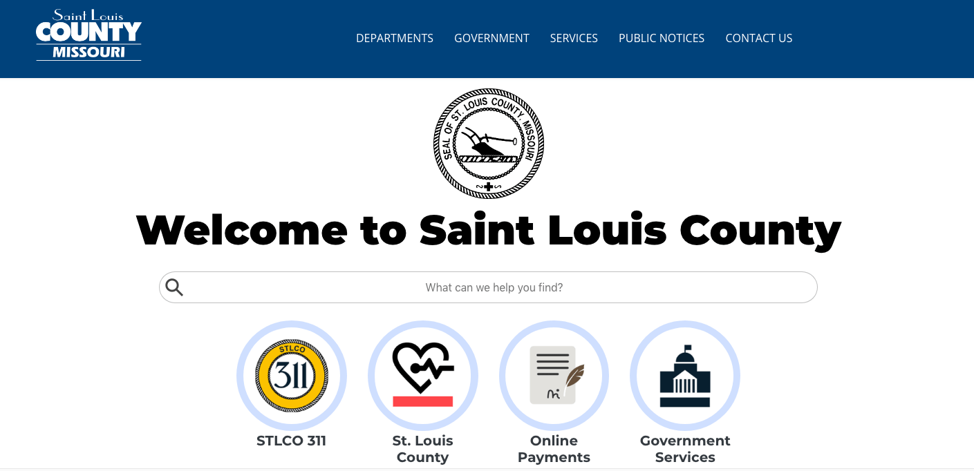 Parts of St. Louis County website could be down for two weeks as website is revamped St. Louis