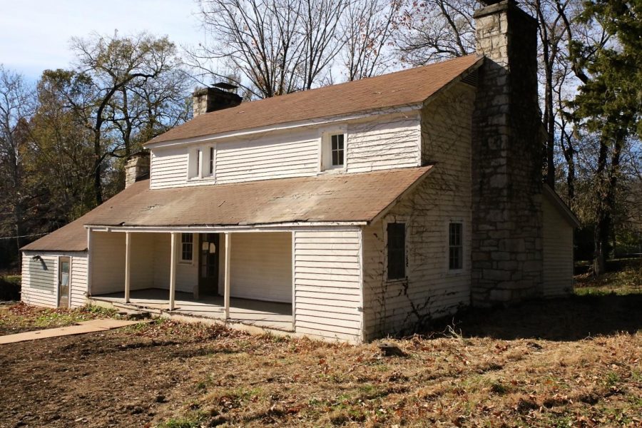 Historic Joseph Sappington Cabin visitors for last time before