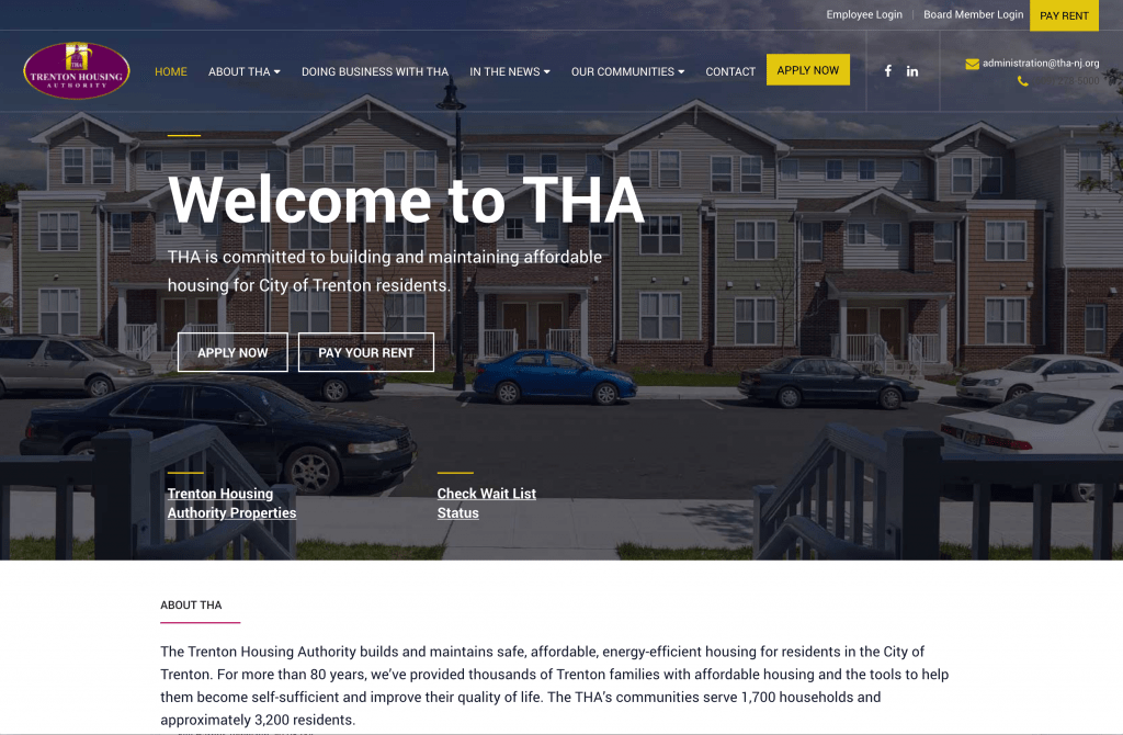 Trenton Housing Authority Call PM