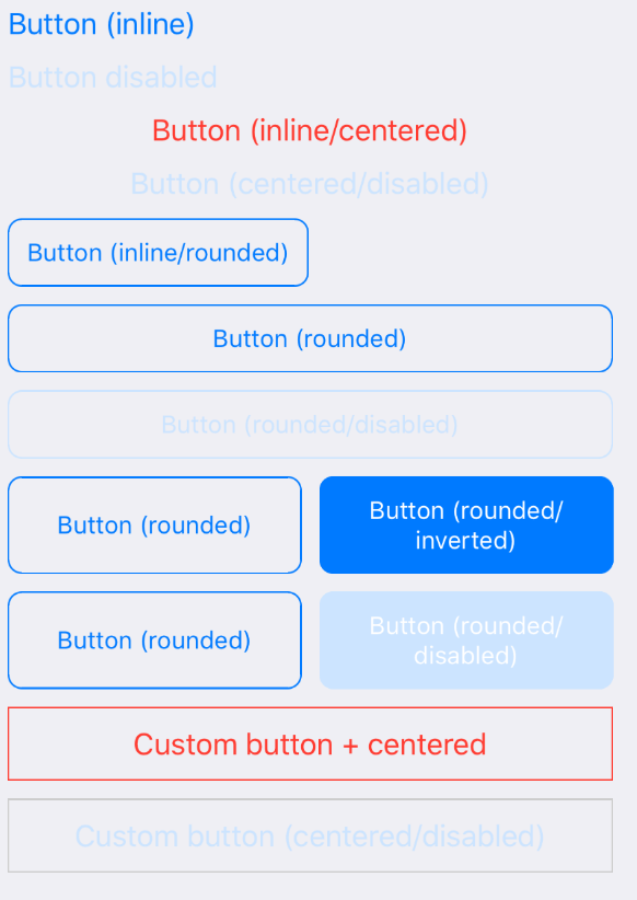 Button reactnativeioskit