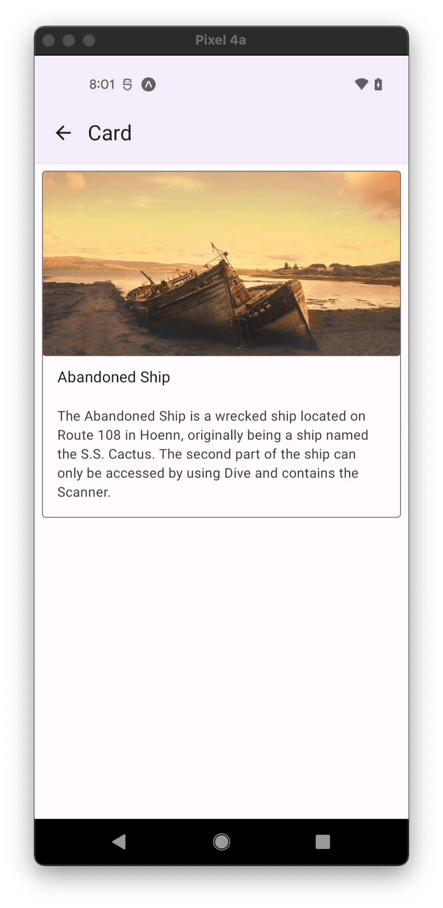 Card React Native Paper