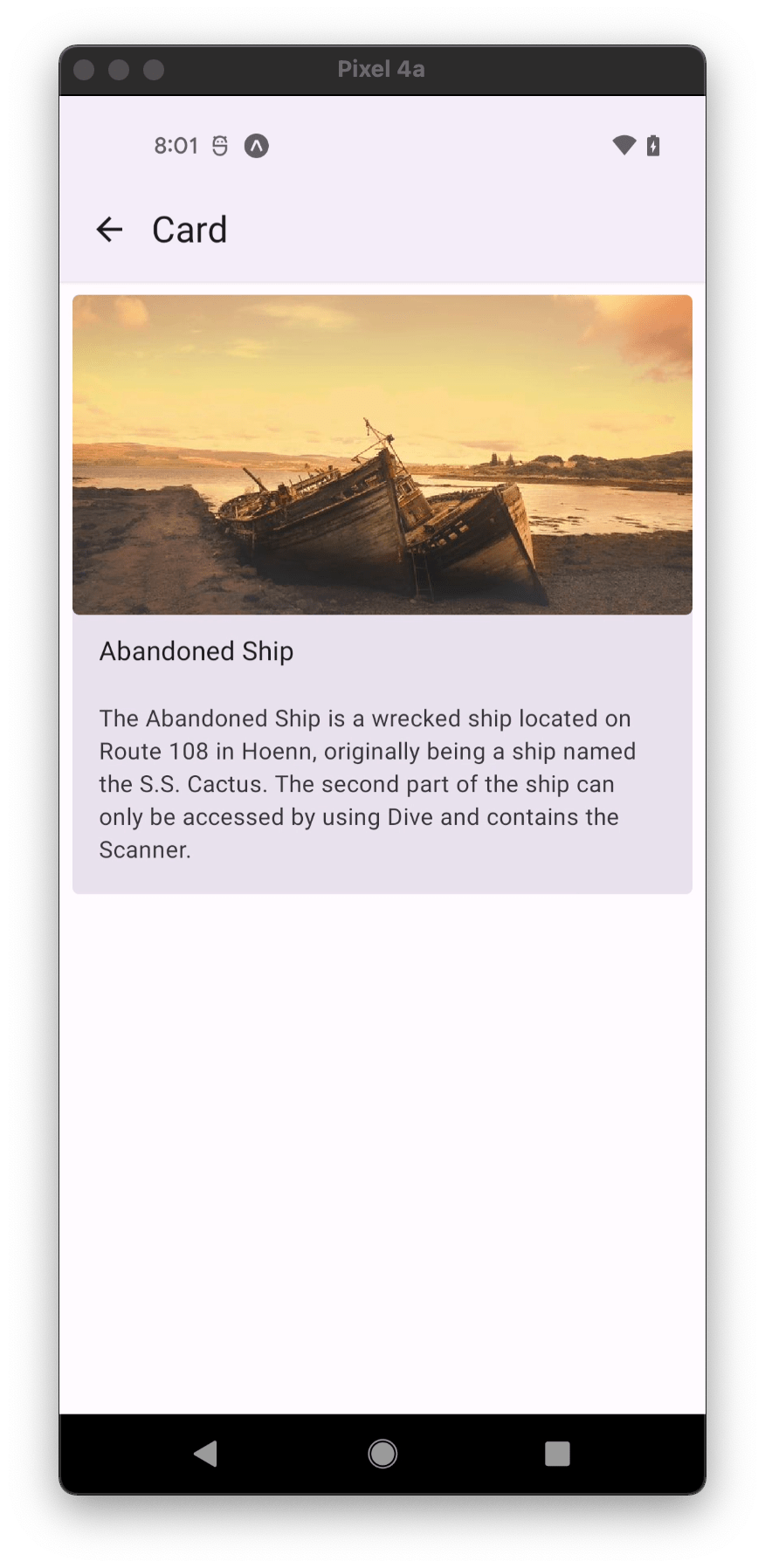 Card React Native Paper