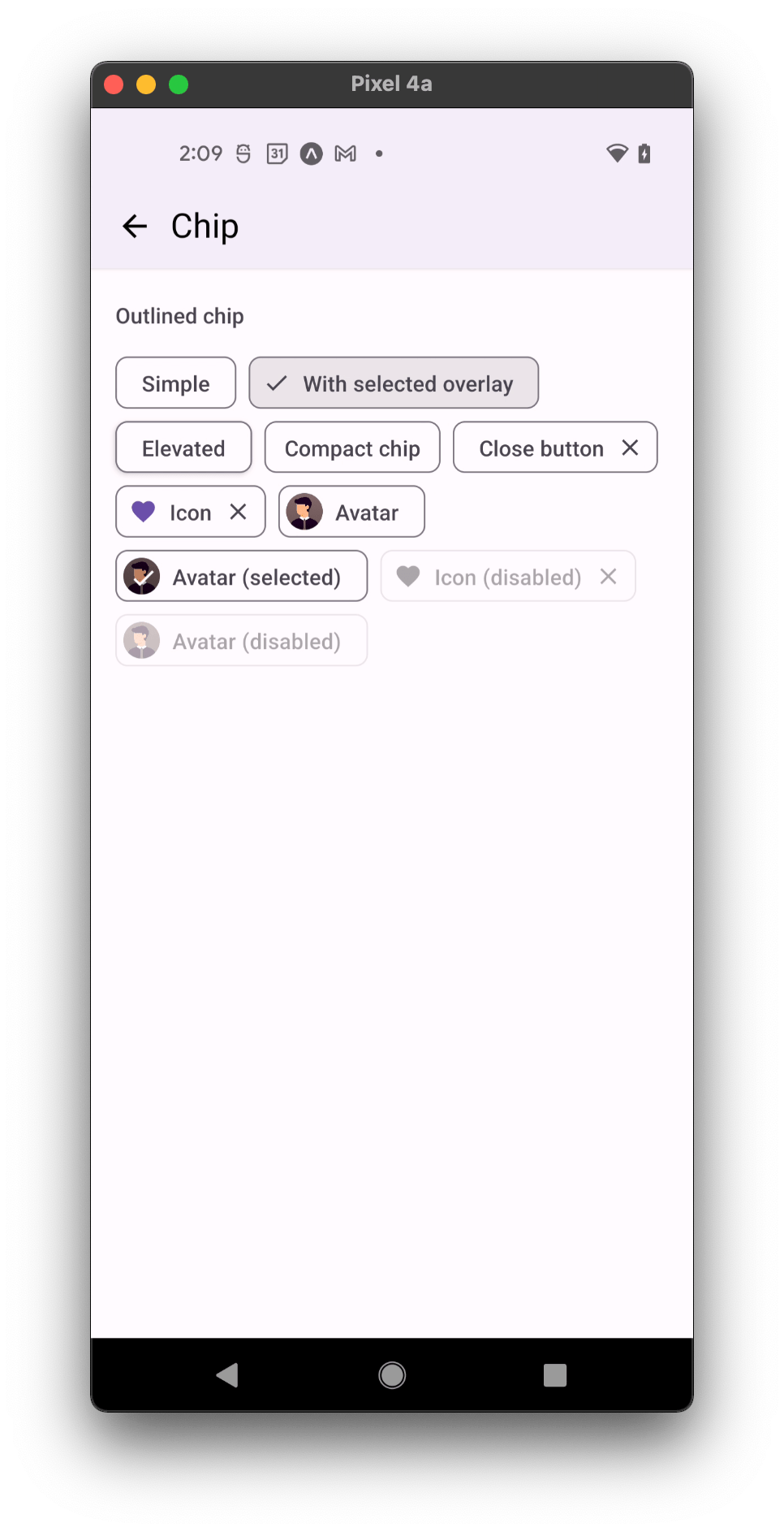 Chip React Native Paper