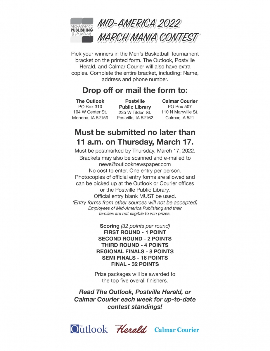 March Mania The Calmar Courier