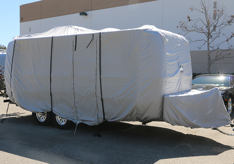 CustomCoversEscapeTravelTrailer CalMark Cover Co Custom RV Covers, Trailer Coverings