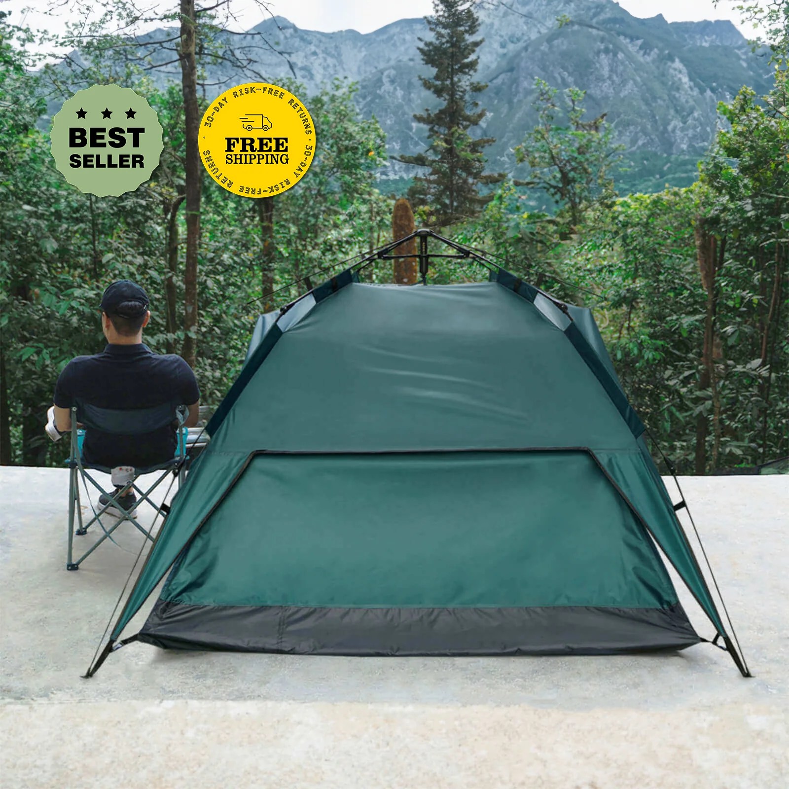 Calmcrest™ 3 Secs Tent The 1 Easiest & Fastest Setup