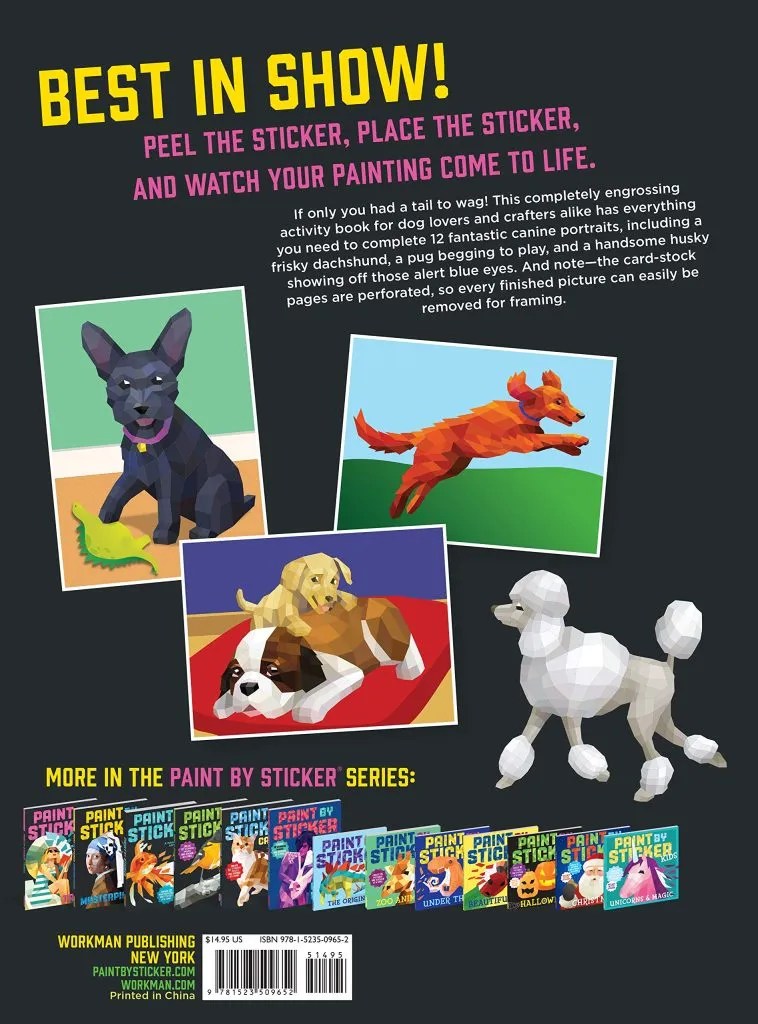 Paint by Sticker Dogs Calm Store