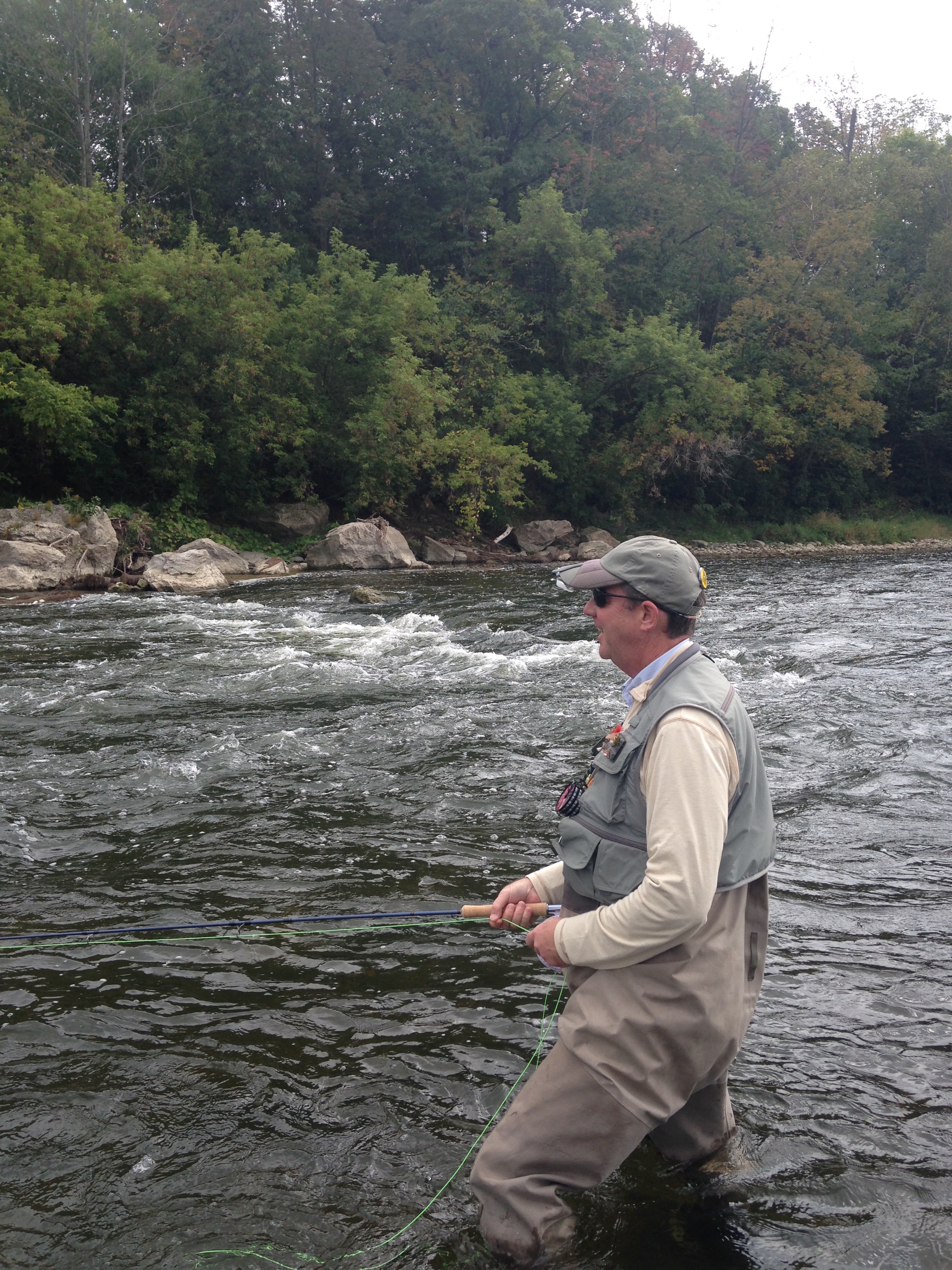 Fly Fishing School Learn how to fly fish on the Grand River, Fergus