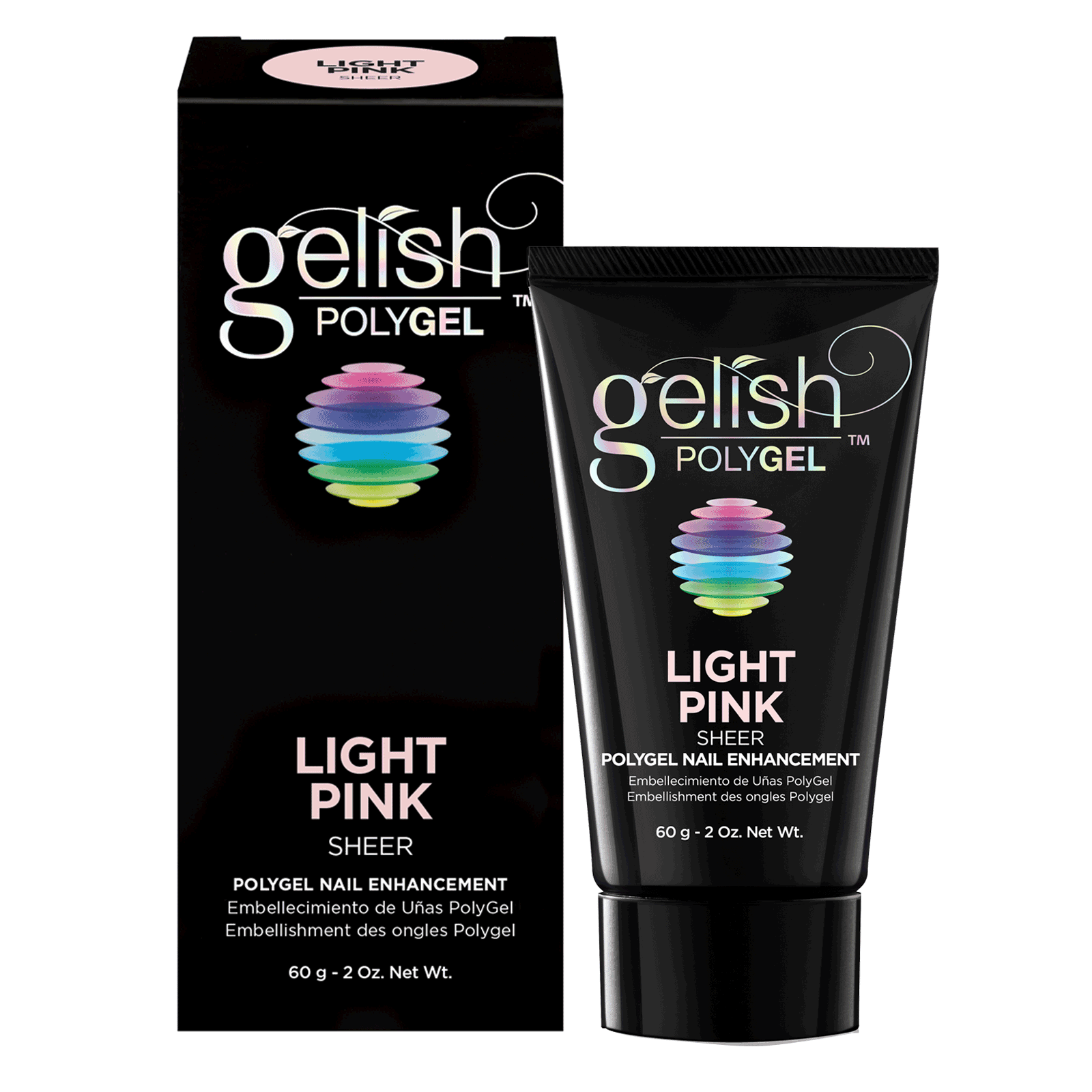 GELISH POLY GEL LIGHT PINK 2OZ Cali Beauty Supply