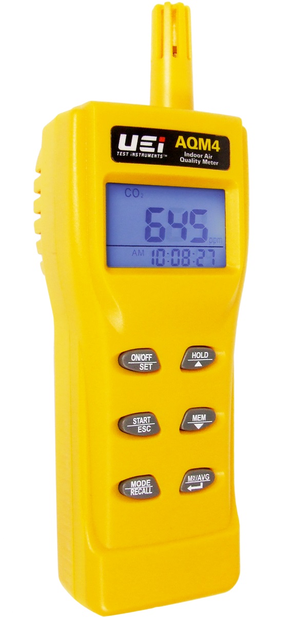 UEi AQM4 Indoor Quality CO/CO2/Temp and Humidity Meter - Calright